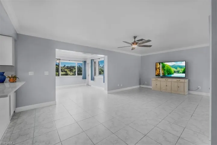 Living room and bonus room