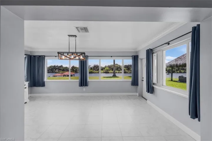 Bonus room with waterfront views