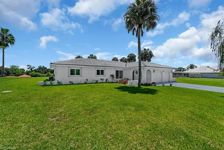 Front view of home