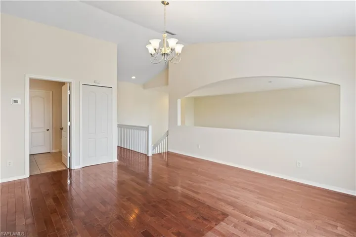 Open-concept loft upstairs with ample room for a media area, study, or casual hangout spot, enhancing the home’s functional layout.