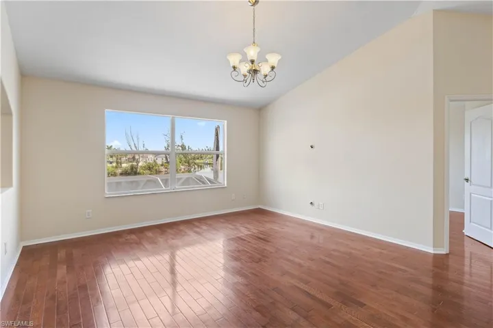 From here, you can take in the full view of the home’s spacious design.