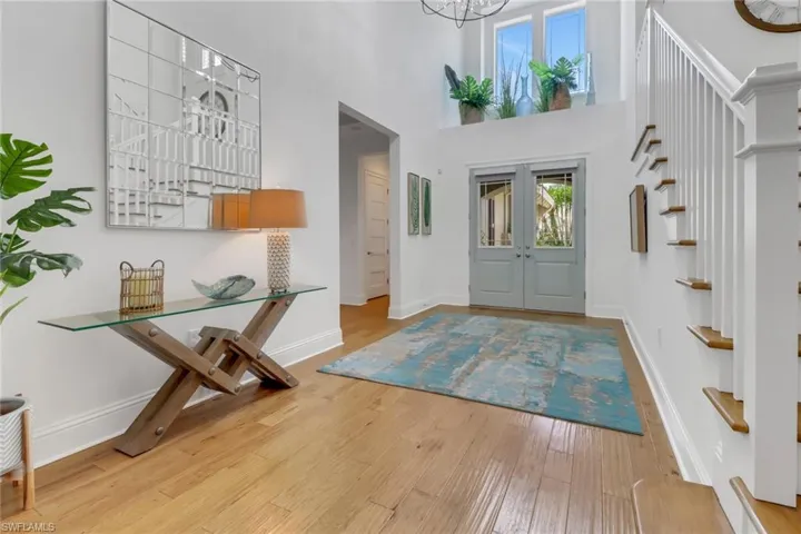 Beautiful hardwood floors exhude a comfortable, warm feeling in the main living areas, the stairs and the upstairs hallway and 5th bedroom/bonus room.