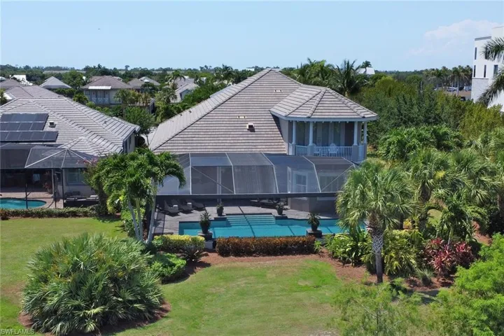 View of home from the backyard.