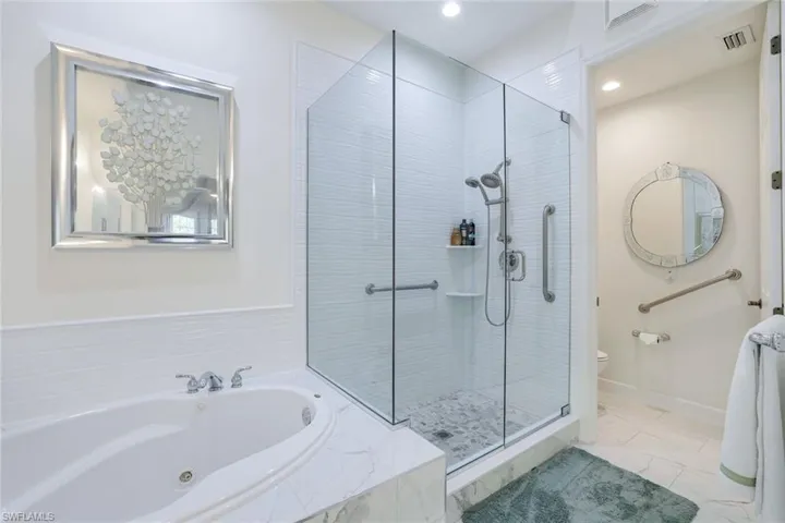 Primary Bathroom- Updated Shower & Tile