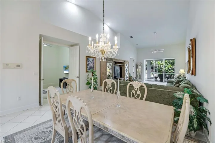 Formal Dining Room right off of Living Room