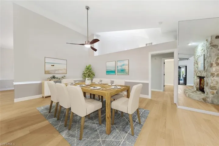 Virtually Staged to show what an upgrade could look like