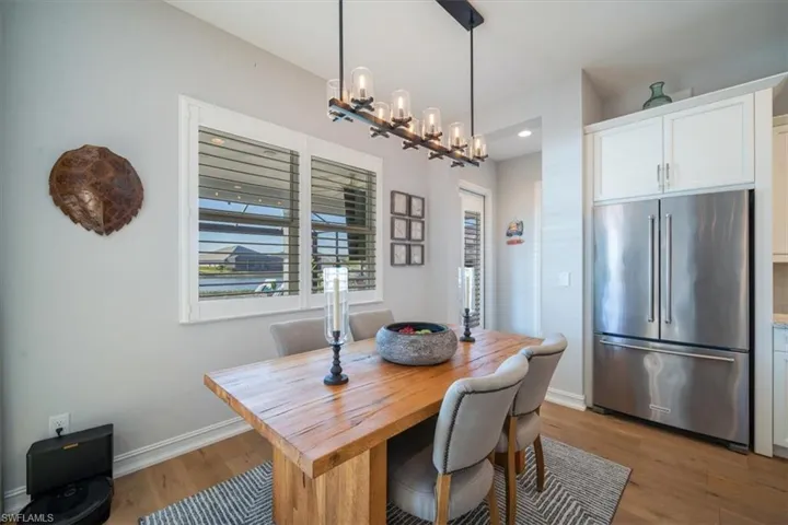 Casual dining space