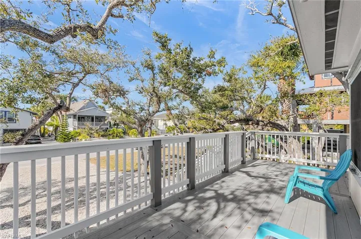 Deck featuring a residential view