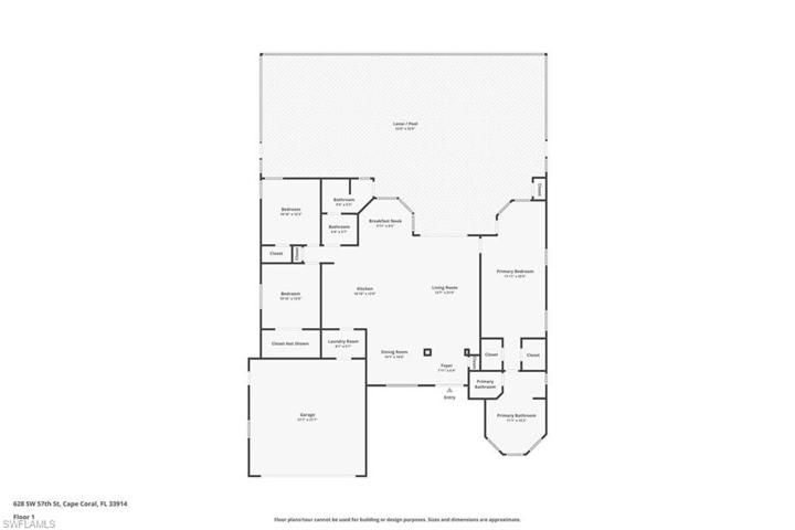 628 SW 57th  ST, CAPE CORAL, FL 33914