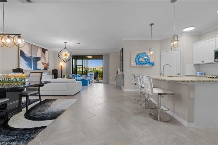 Kitchen/Dining/Living