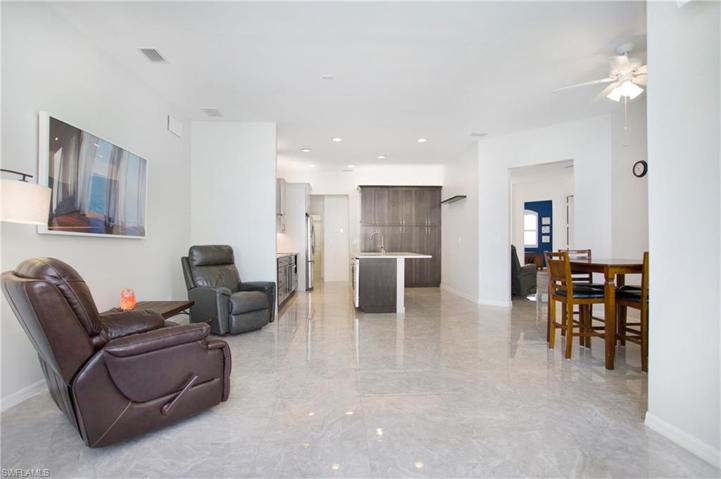 Family Room into Kitchen