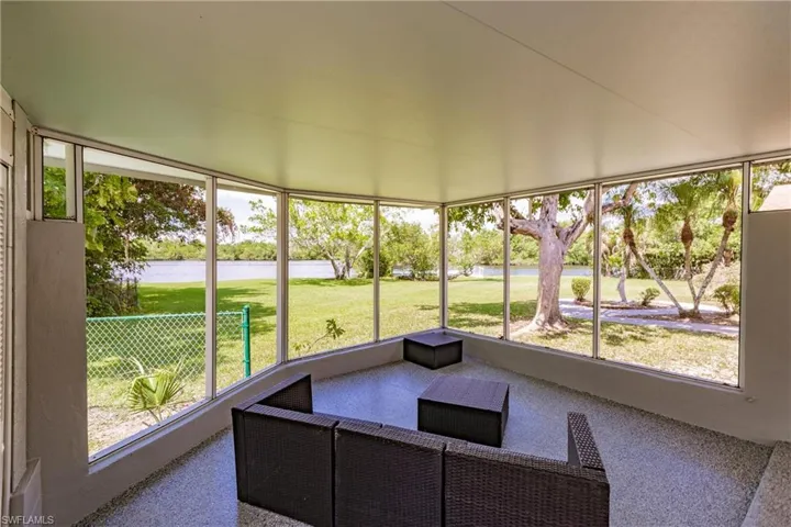 View from sunroom