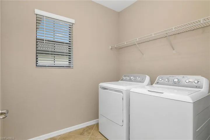 Laundry on second floor