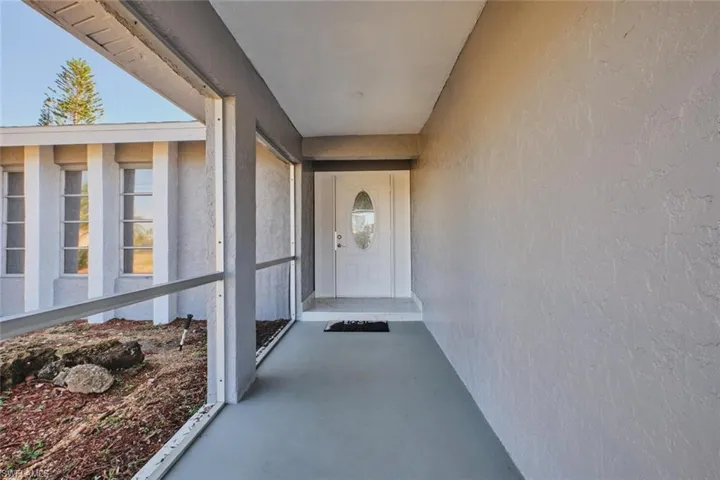 View of property entrance