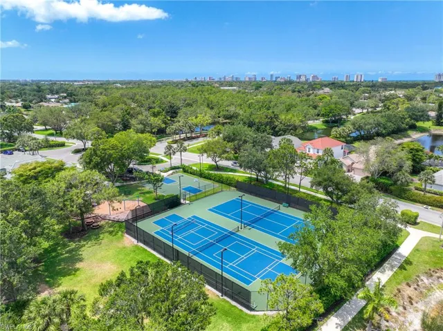 tennis and pickleball area