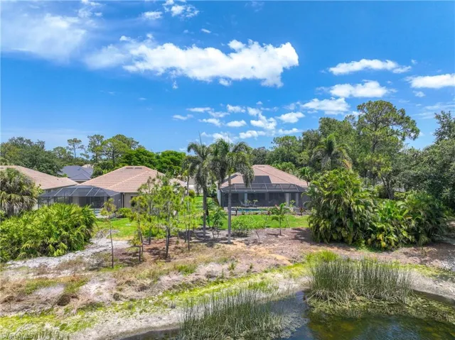 Rear of home, furthest right.