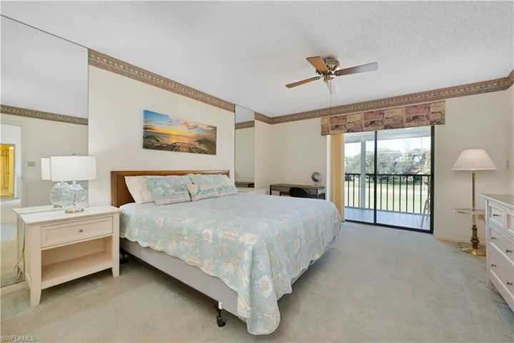Bedroom featuring, access to lanai