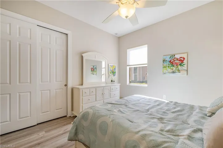Guest Bedroom 2 with plan flooring