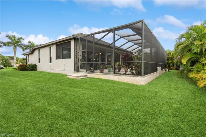 South side of house from the rear