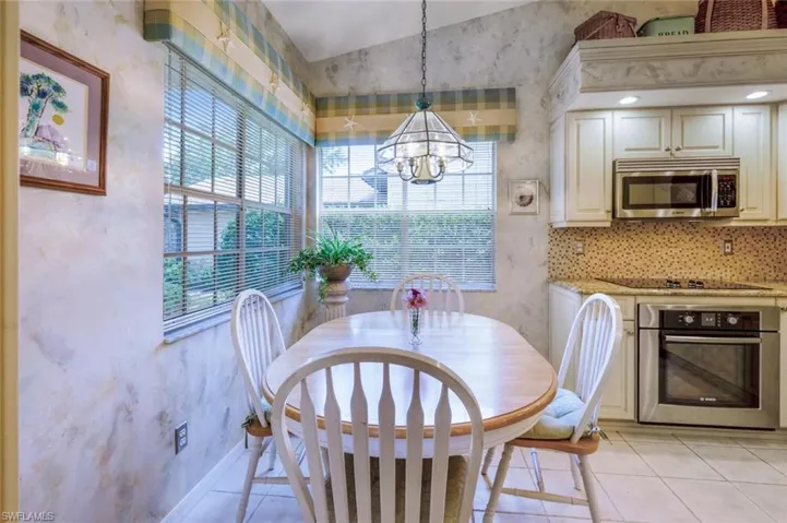 Dinette off the kitchen