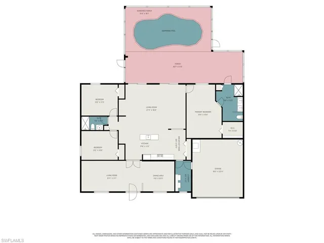 View of floor plan / room layout