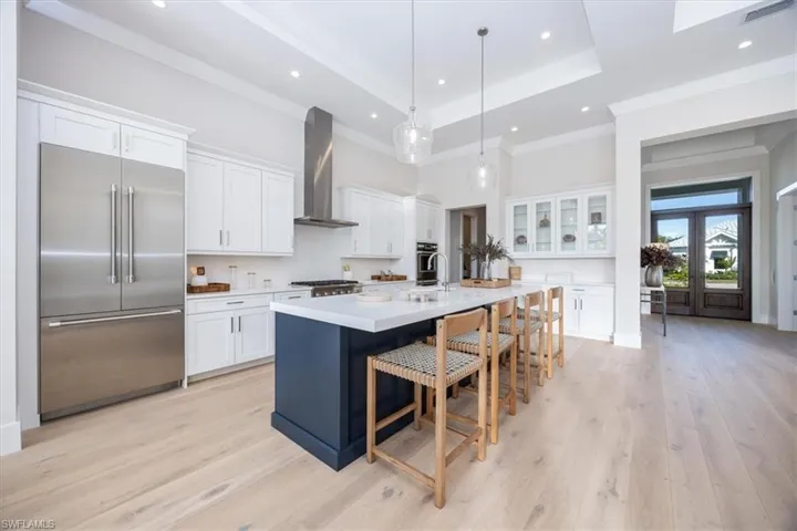 4554 Seagrove Landing Way is a pre-construction customized Dune plan purchase agreement. The photos in this listing are of a recently constructed and staged Dune plan with similar materials and features in the same community. This plan may be built as shown or customized.
