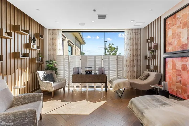 View of living area