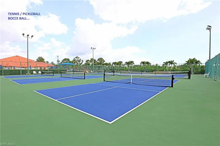 PICKLEBALL - YES!!!! 10 LIGHTED COURTS