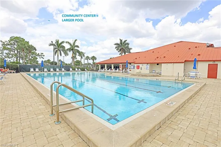 1ST - MAIN / LARGER POOL