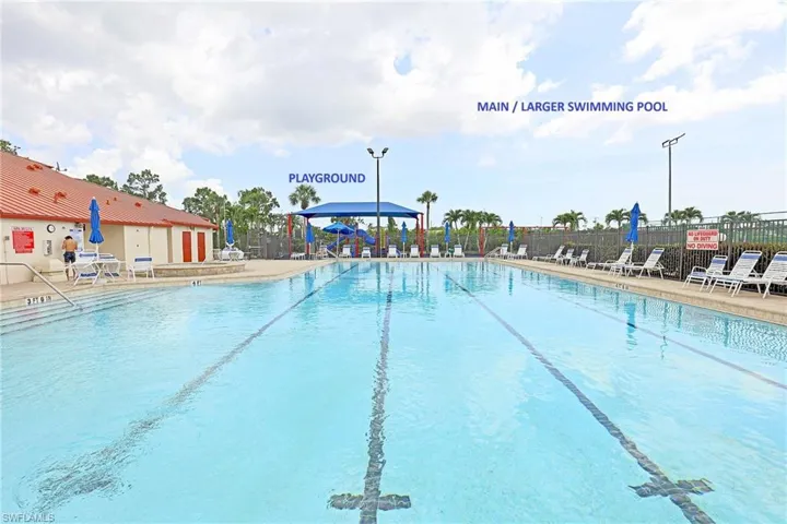 1ST - MAIN / LARGER POOL