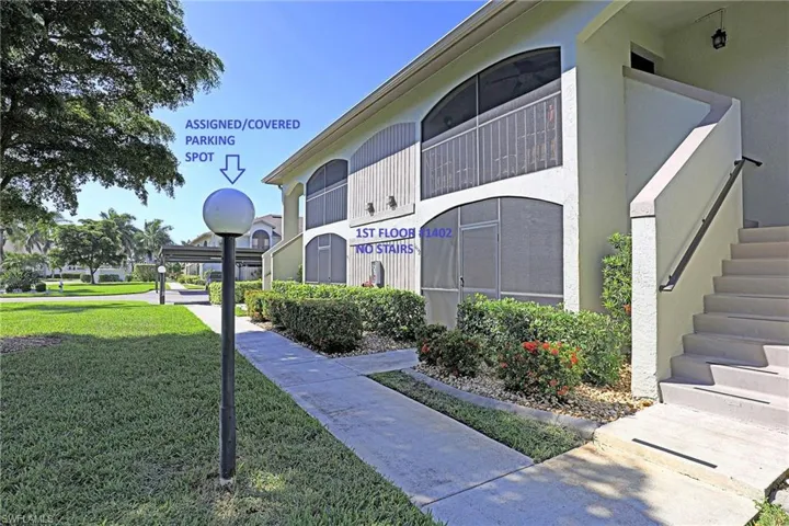 1ST FLOOR/NO STAIRS ---ASSIGNED/COVERED PARKING