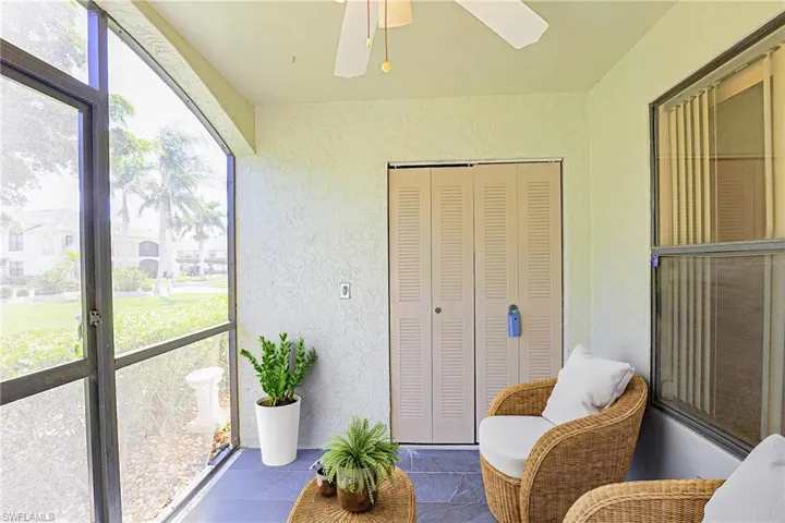Front Screened Patio - Staged Photo