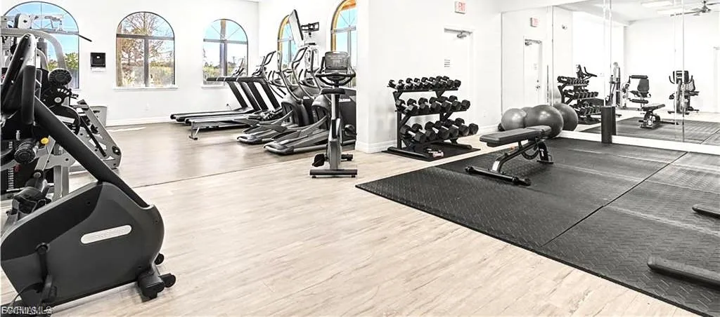 FULLY EQUIPPED GYM