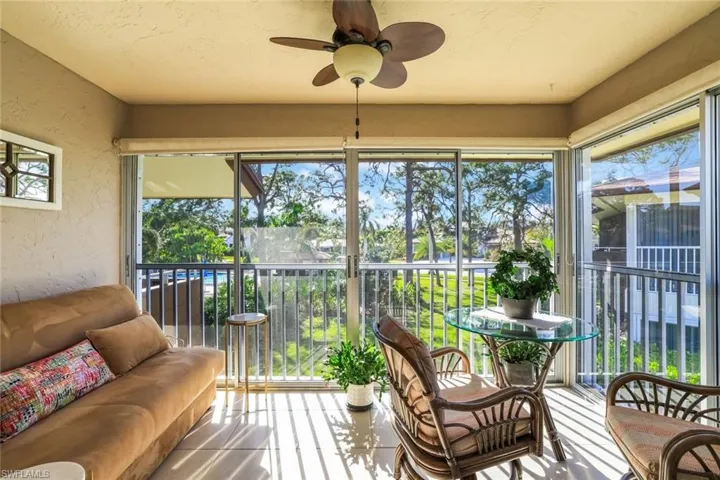Air conditioned, glassed-in lanai with sliders and screens for watching the sunset