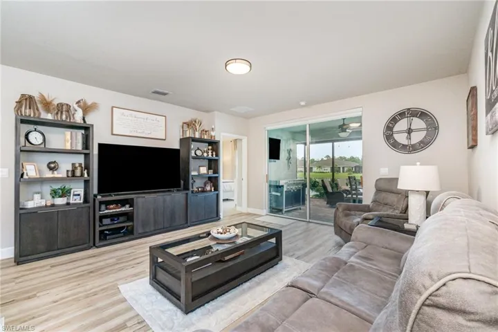 Enjoy views of the water from your living room.