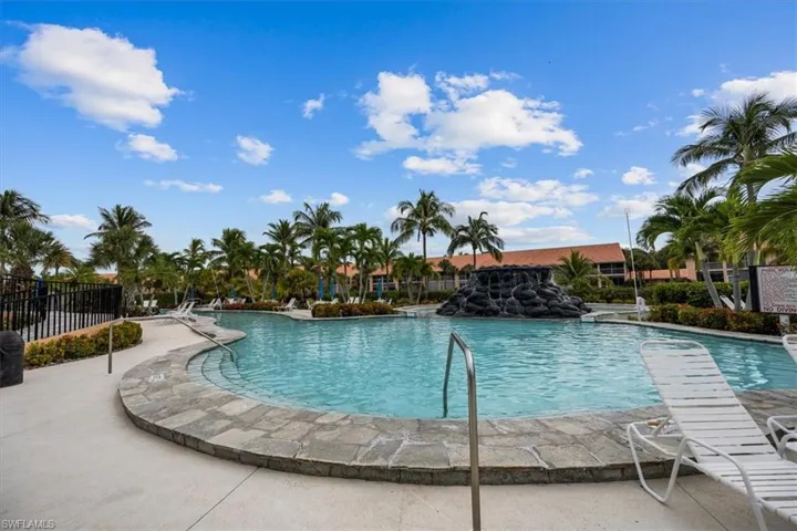 View of pool