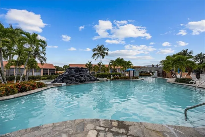View of pool