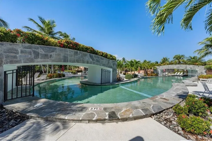 View of pool
