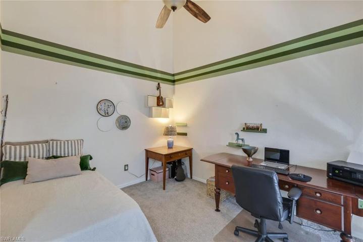 Ready for work or sleeping this loft space is flexible