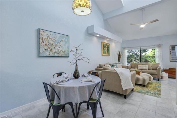 Open concept with tall ceilings make this an inviting place to entertain