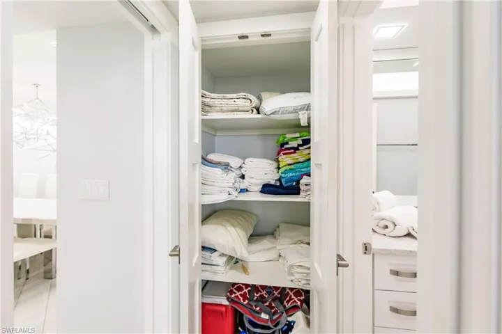 View of closet
