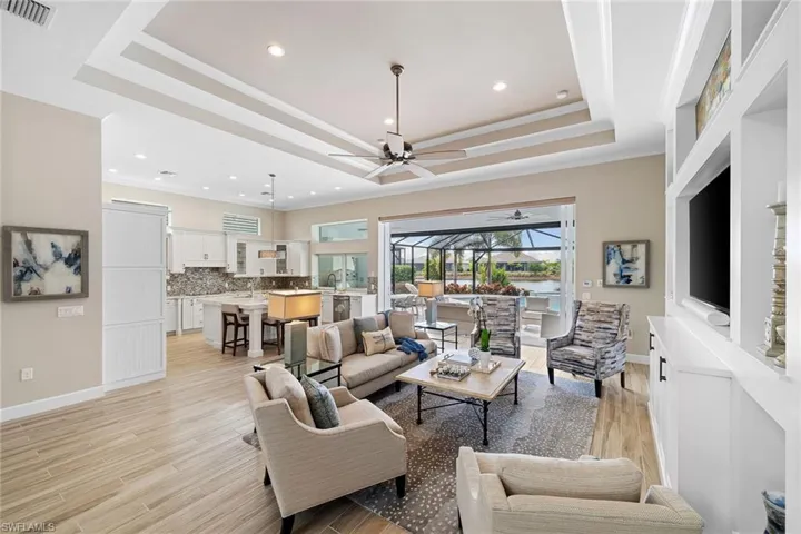 Large open floor plan