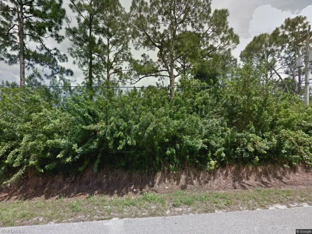 View of undeveloped land