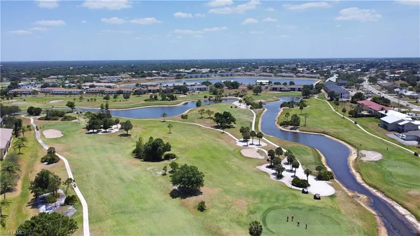 Aerial View of Community Golf Course