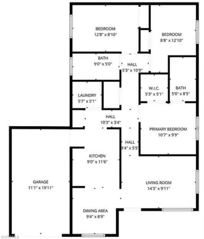 1066 Barnett St E, Lehigh Acres, Florida 33974