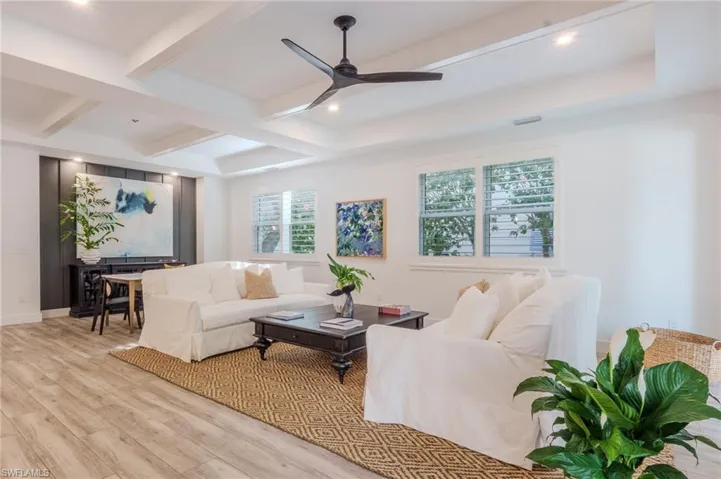 Seamless open concept, luxury family style