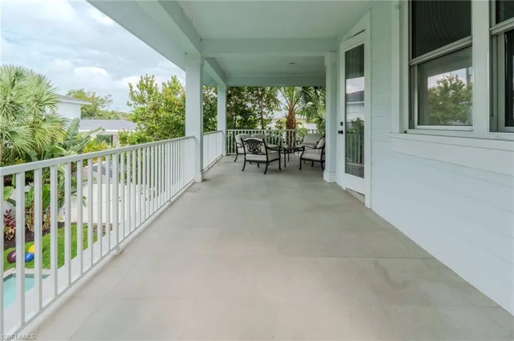 This primary balcony is  yours ...not the families !!!