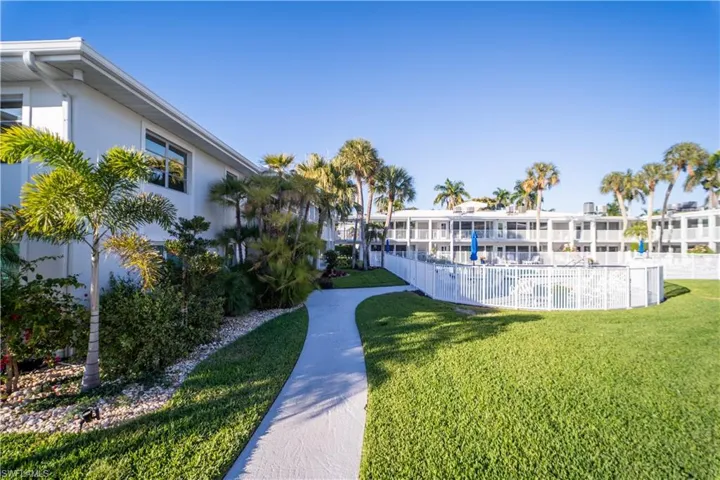 View of property's community featuring a pool