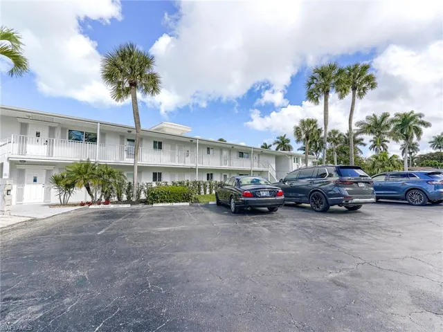 View of uncovered parking lot