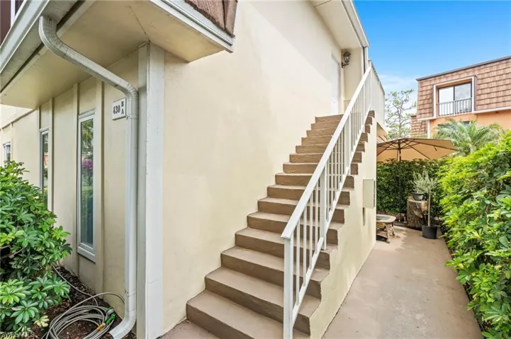 View of stairway